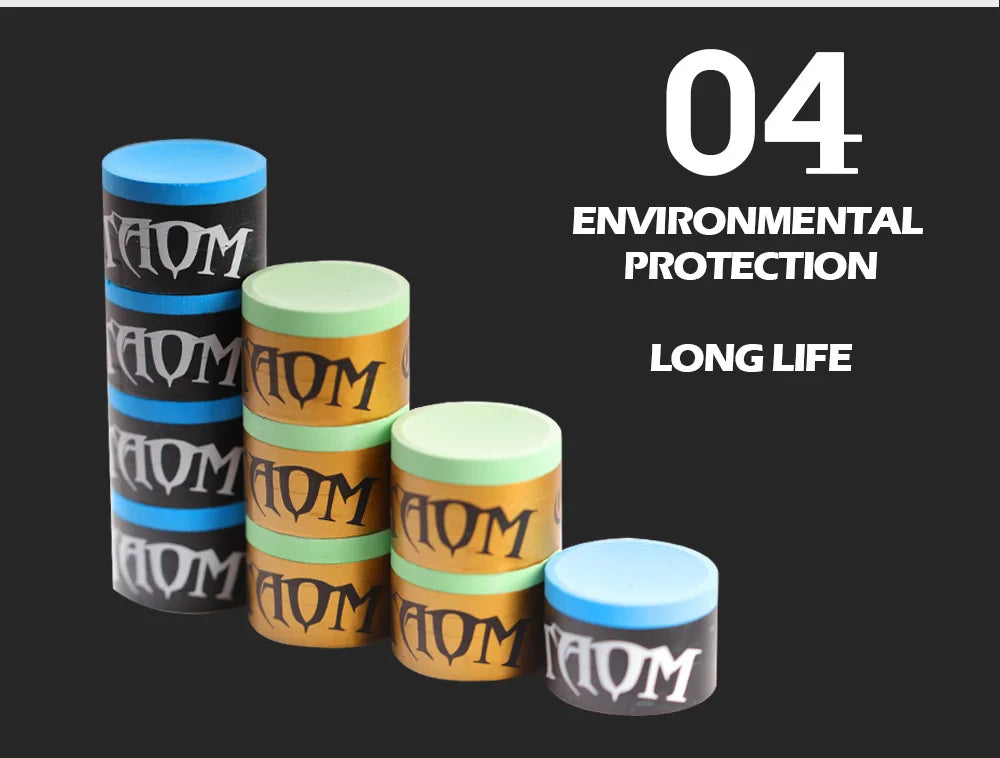 Original TAOM Professional Pyro Deluxe V10 Billiard Chalk