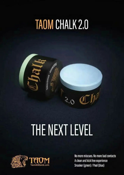 Original TAOM Professional Pyro Deluxe V10 Billiard Chalk